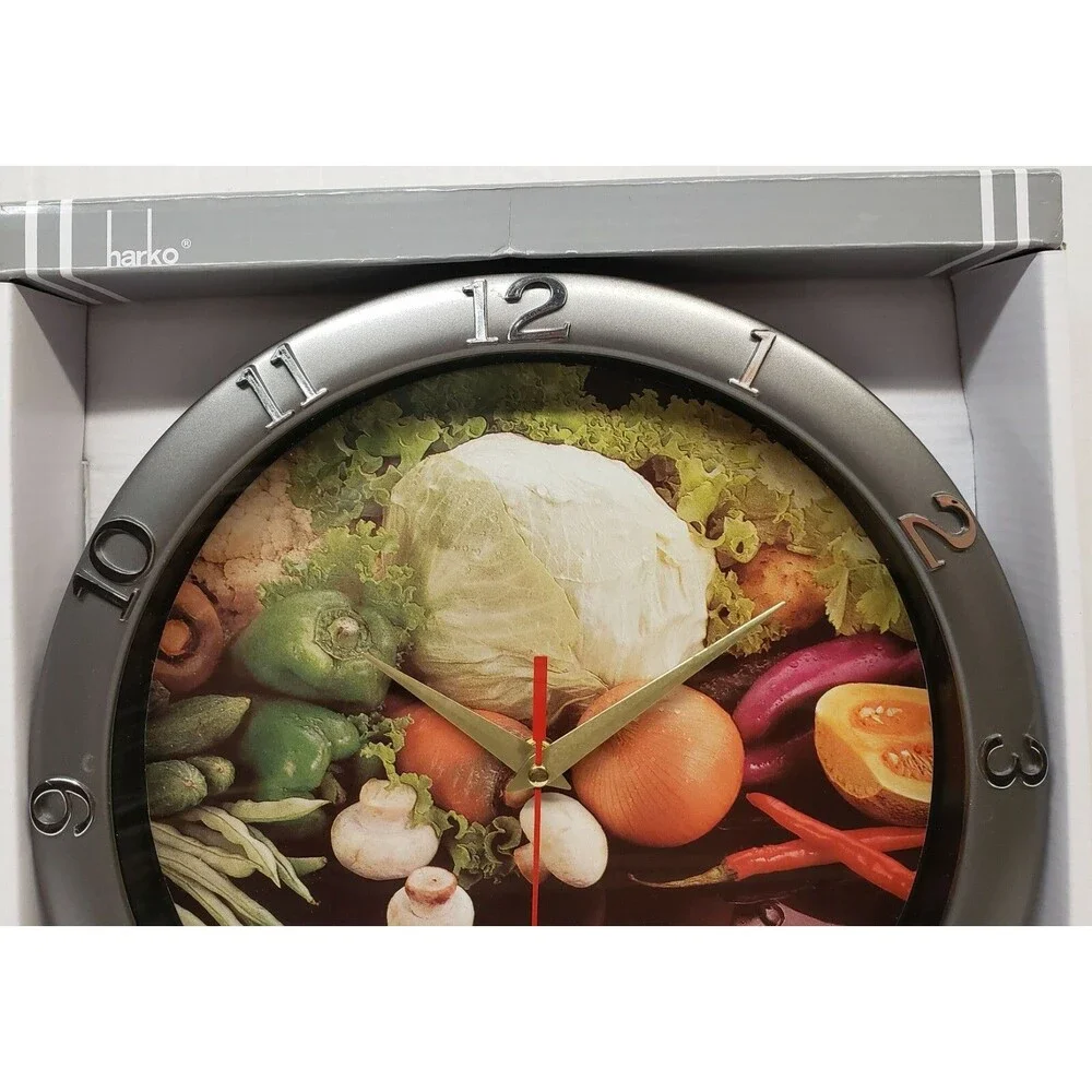 Home Novelty Plastic Kitchen Wall Clock, approx. 11